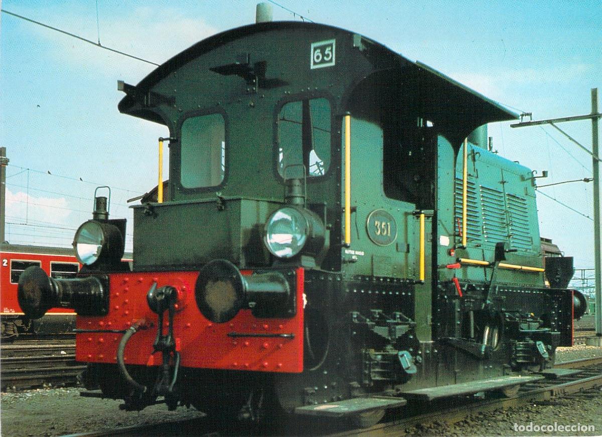 Postais: Postal Locomotora Di&eacute;sel-El&eacute;ctrica Serie 500/600/700 Holanda