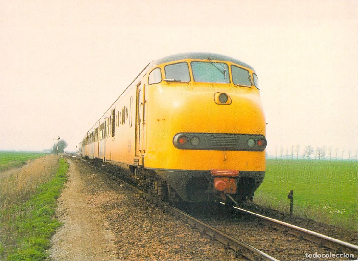 Postales: Postal Tren Diesel-El&eacute;ctrico DE 3 de los Ferrocarriles Holandeses