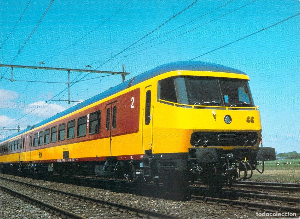 Postais: Postal Tren Benelux Vag&oacute;n de Mando Ruta &Aacute;msterdam-Bruselas