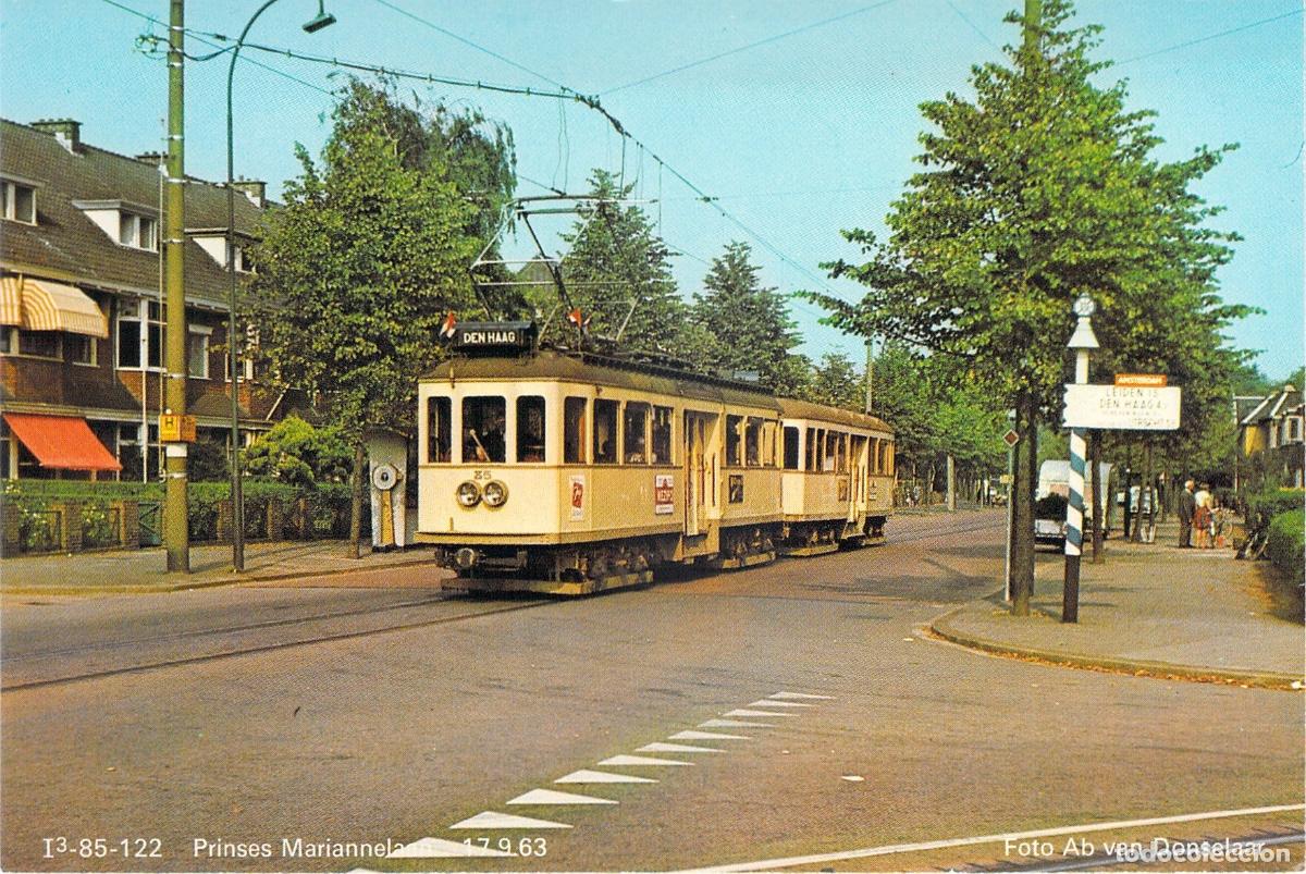 Postales: Postal Tranv&iacute;a en Prinses Mariannelaan, La Haya