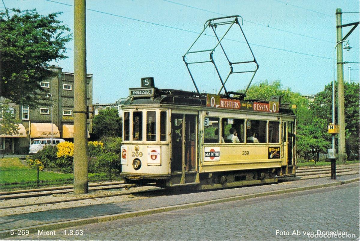 Postales: Postal Tranv&iacute;a de Amsterdam n&uacute;mero 269 en Mient
