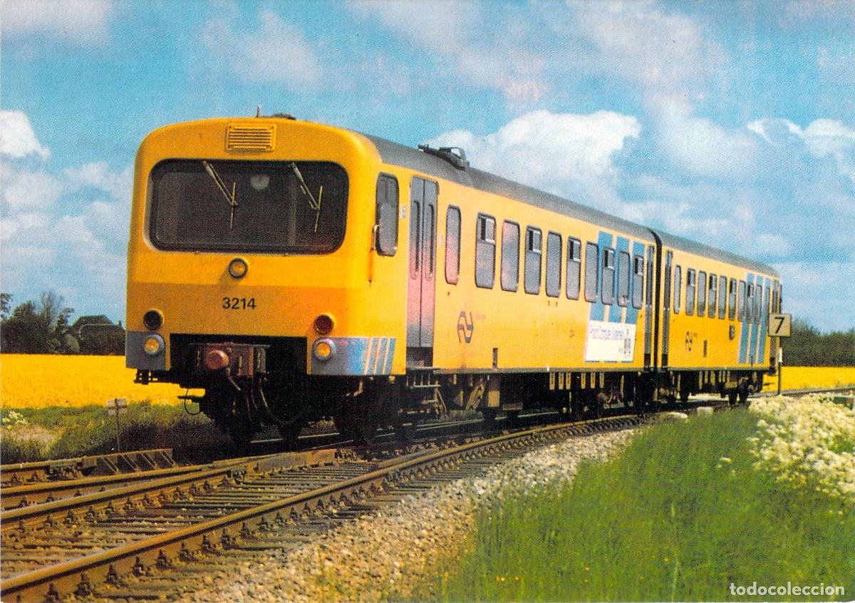 Postales: Tarjeta Postal Tren NS 3214 Nederlandse Spoorwegen Ferrocarril Holand&eacute;s
