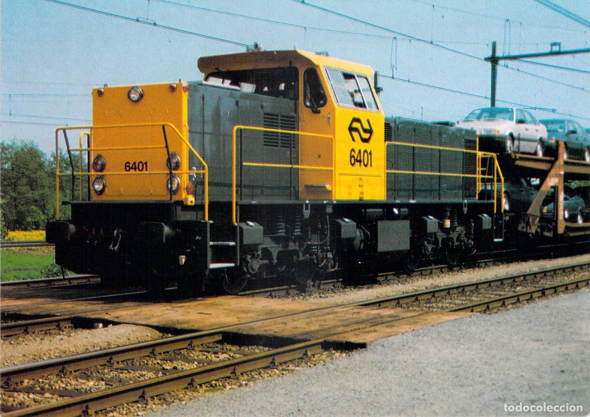 Postales: Tarjeta Postal Locomotora NS 6401 Ferrocarriles Holandeses