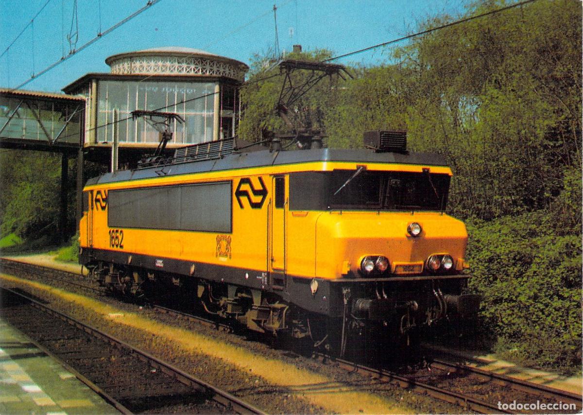 Postales: Postal Locomotora NS 1652 Ferrocarriles Holandeses