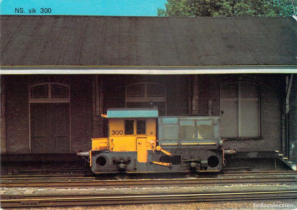 Postales: Postal Locomotora NS Sik 300 Ferrocarriles Holandeses