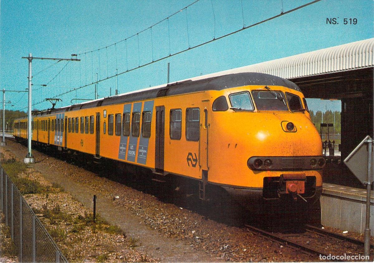Postales: Postal de Tren Holand&eacute;s NS 519 Mat '64