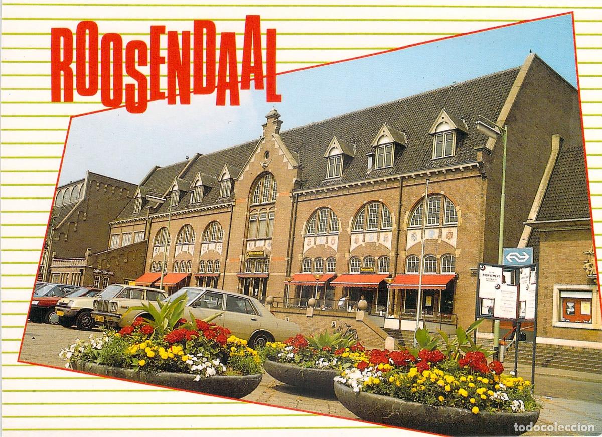 Postales: Postal de la Estaci&oacute;n de Ferrocarril de Roosendaal, Pa&iacute;ses Bajos