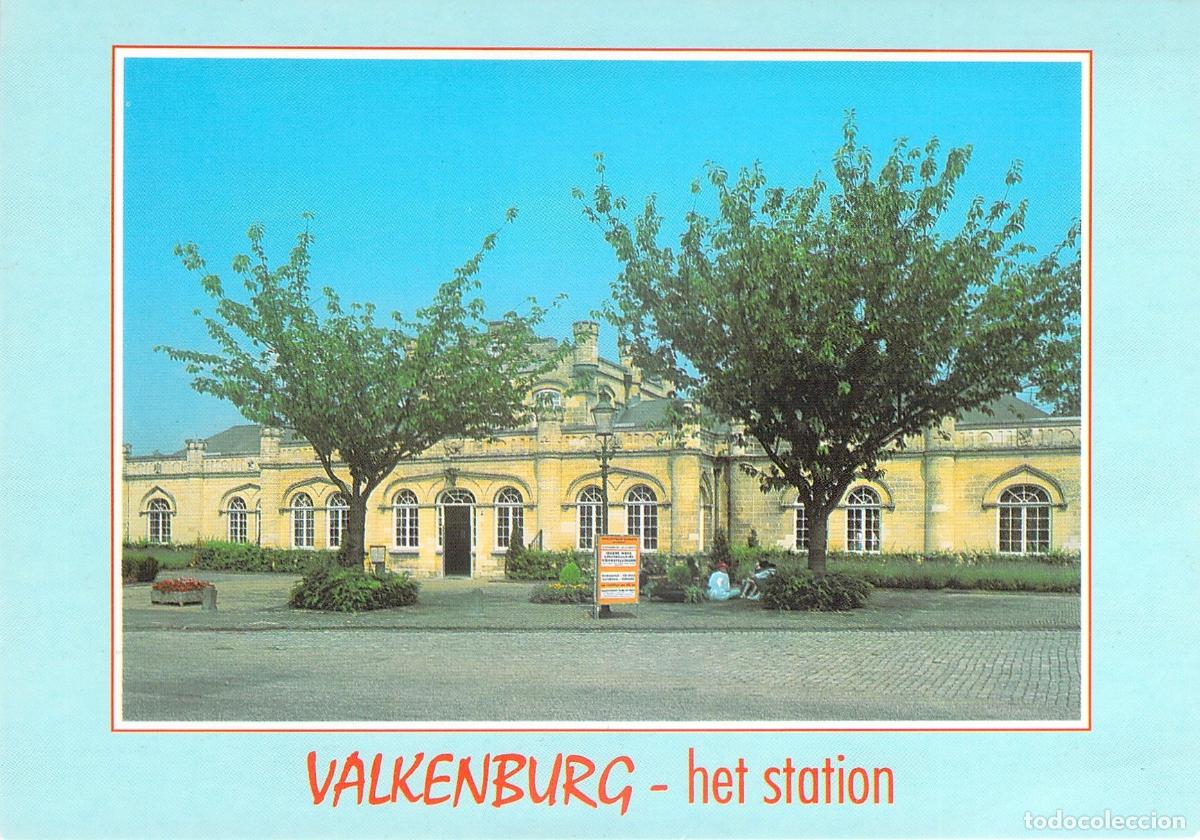Postais: Postal de la Estaci&oacute;n de Ferrocarril de Valkenburg, Pa&iacute;ses Bajos