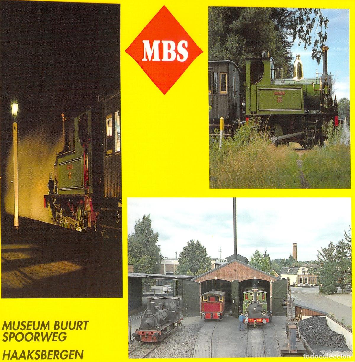 Postais: Postal del Museum Buurt Spoorweg Haaksbergen, Trenes de Vapor