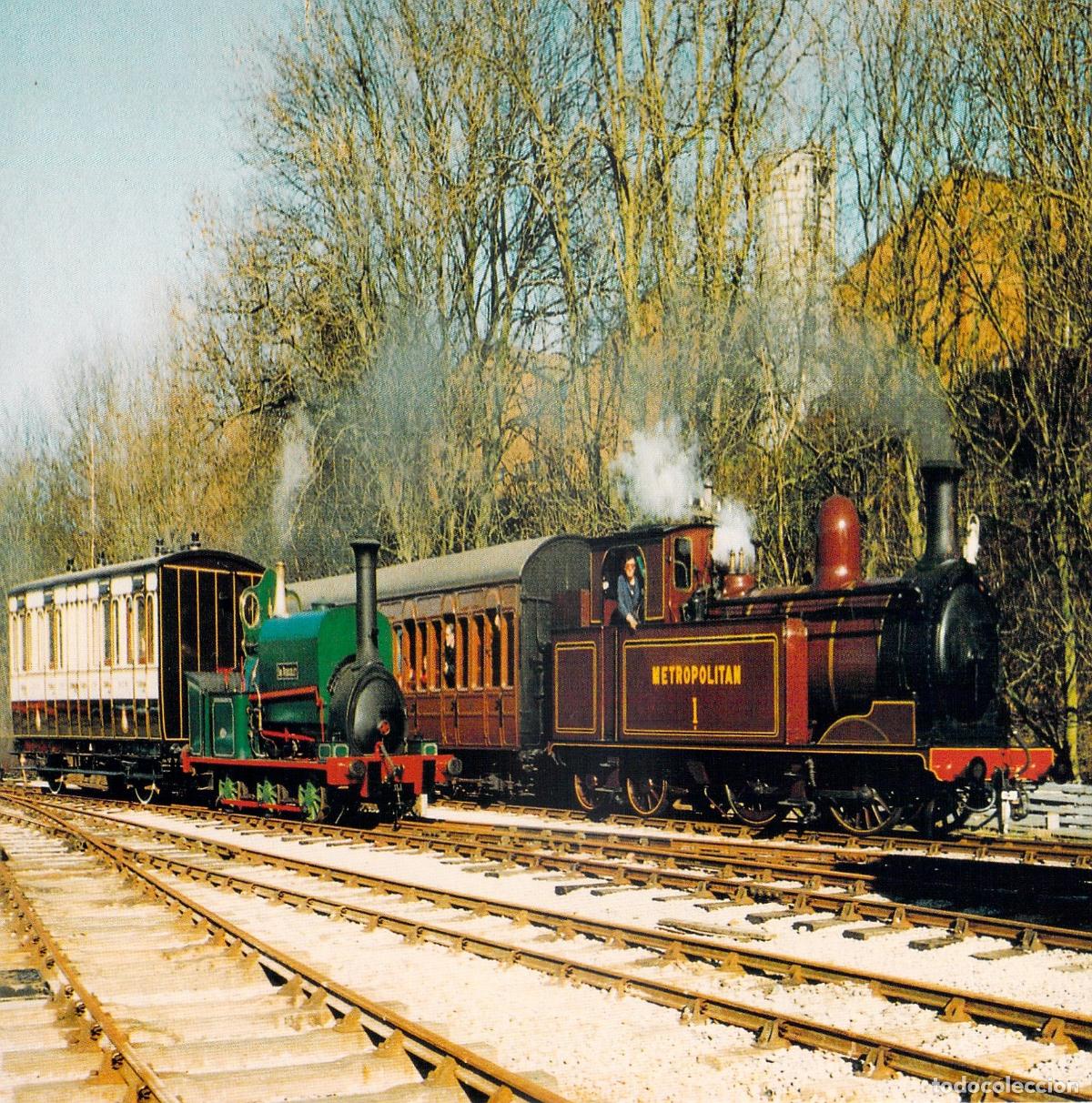 Postais: Postal de Tren de Vapor Metropolitan Railway en Ingrow