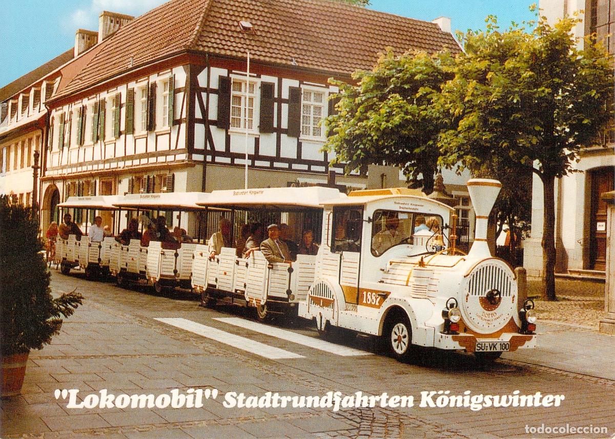 Postais: Postal de K&ouml;nigswinter con el Tren Tur&iacute;stico Lokomobil en Alemania