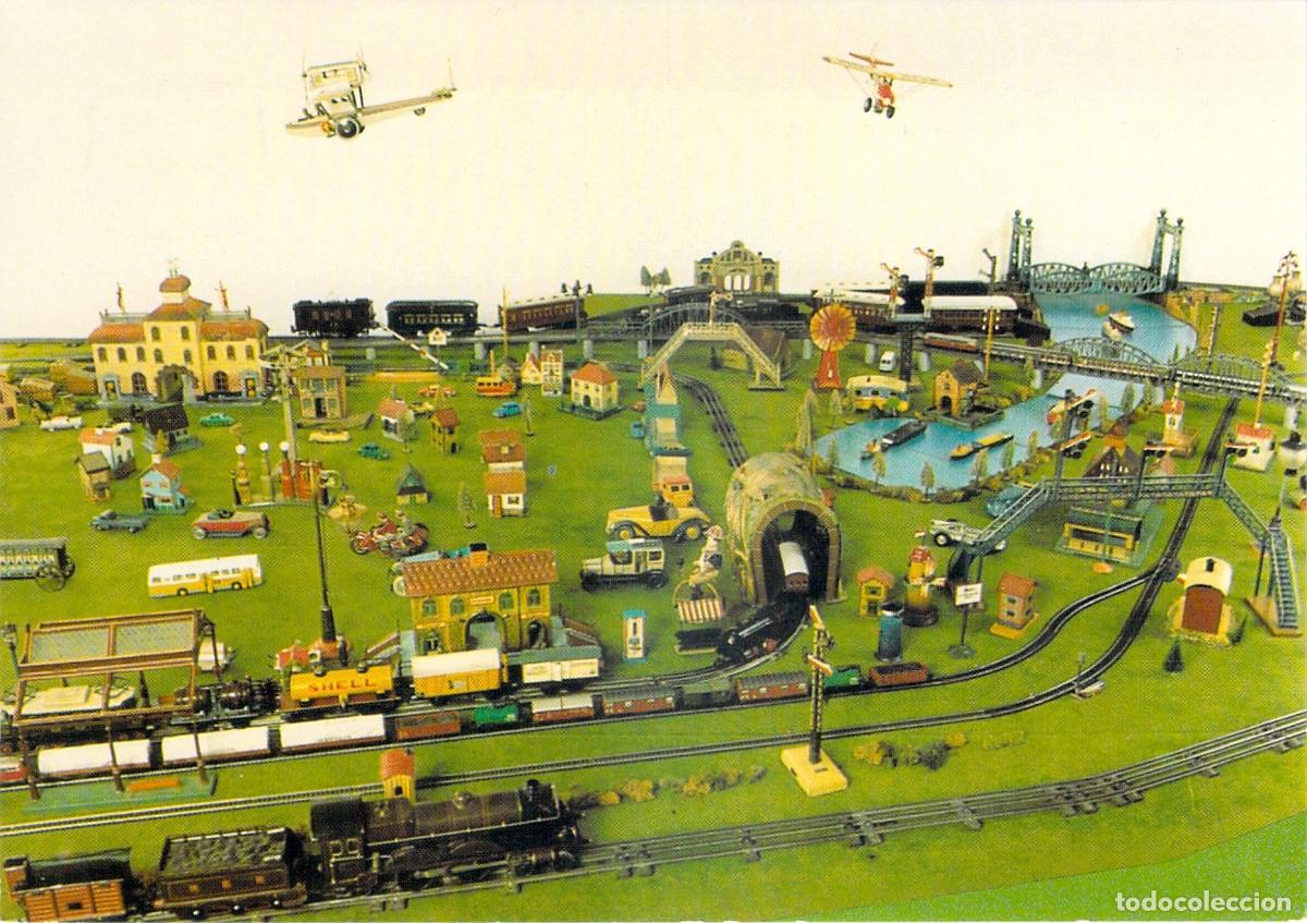Cartes Postales: Postal Museo de Juguetes y Hojalata Deventer Maqueta de Trenes