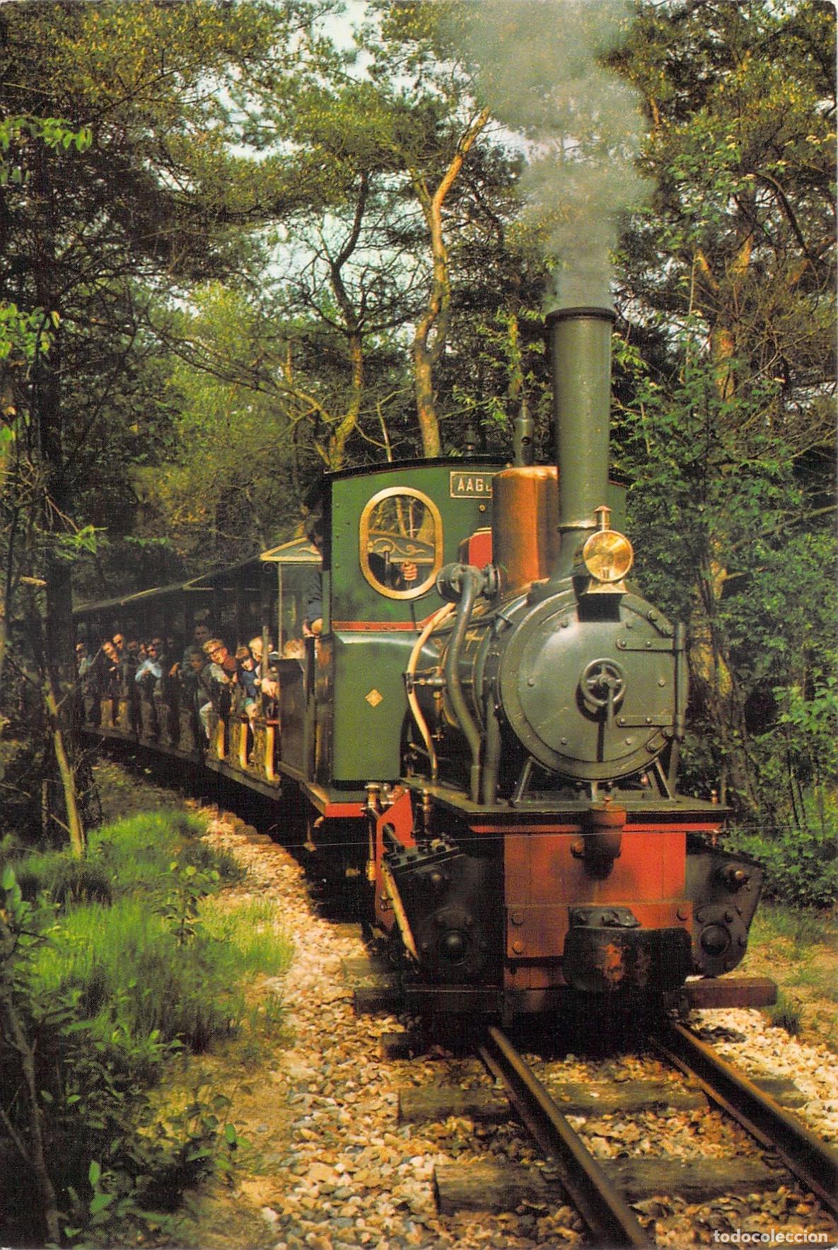 Postales: Postal Tren de Vapor en el Parque Efteling, Kaatsheuvel
