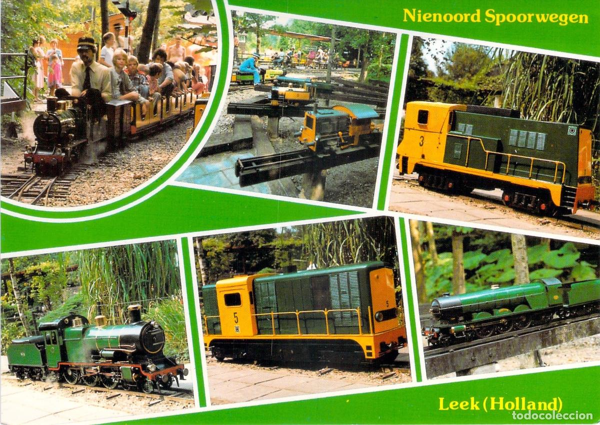 Postales: Postal de Nienoord Spoorwegen, Trenes en Miniatura, Leek Holanda