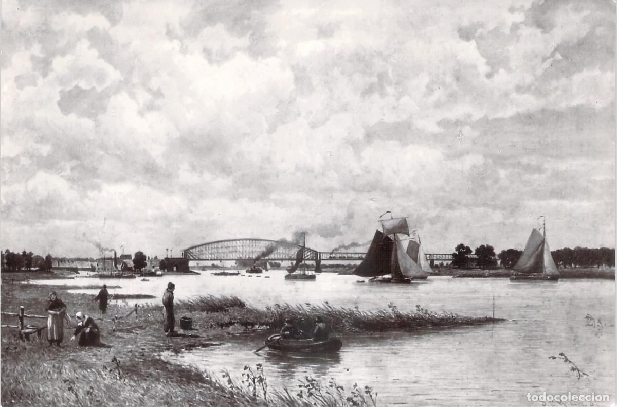 Postales: Postal Puente Ferroviario de Culemborg Utrecht J.C. Greive Jr.