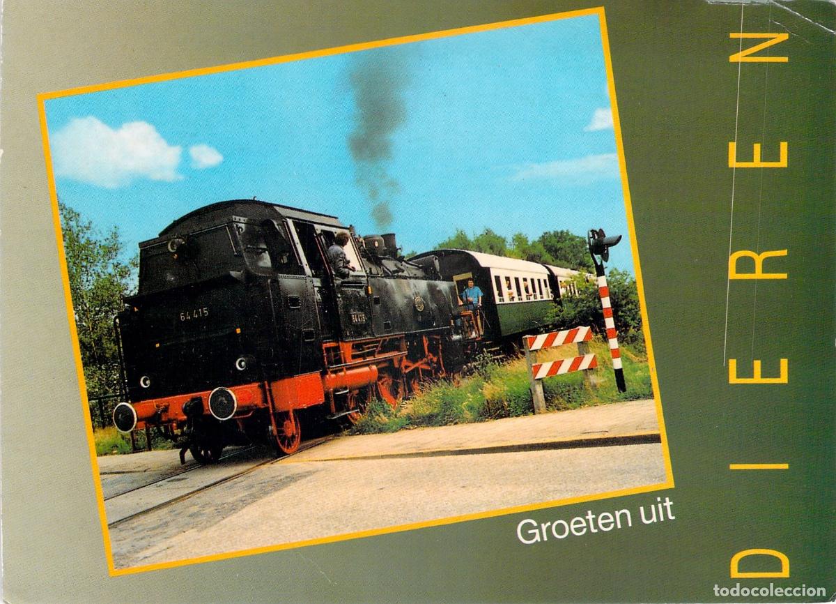 Postales: Postal de Locomotora a Vapor 64 415 en Dieren, Pa&iacute;ses Bajos