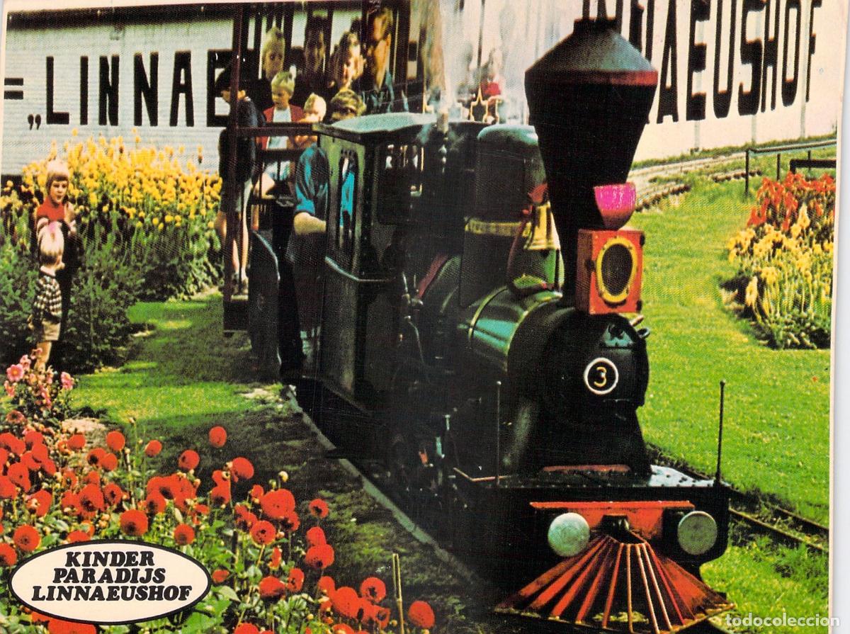 Postales: Postal de Linnaeushof Bennebroek, Tren en el Parque Infantil