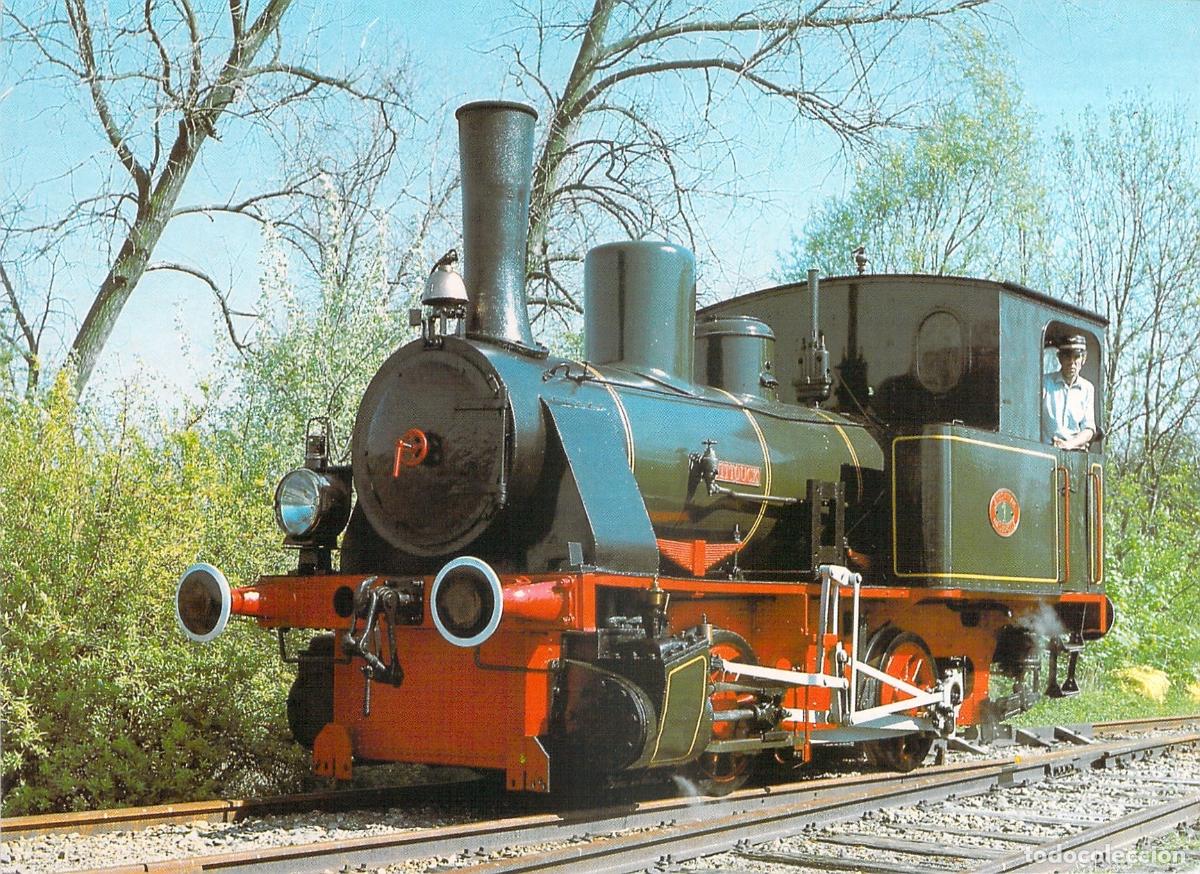 Postales: Postal de Locomotora de Vapor Wittouck de Stoomtram Goes-Borsele