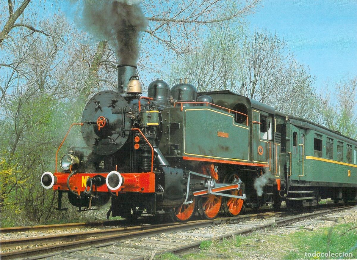 Postales: Postal Tren a Vapor Stoomtram Goes-Borsele Locomotora Davenport
