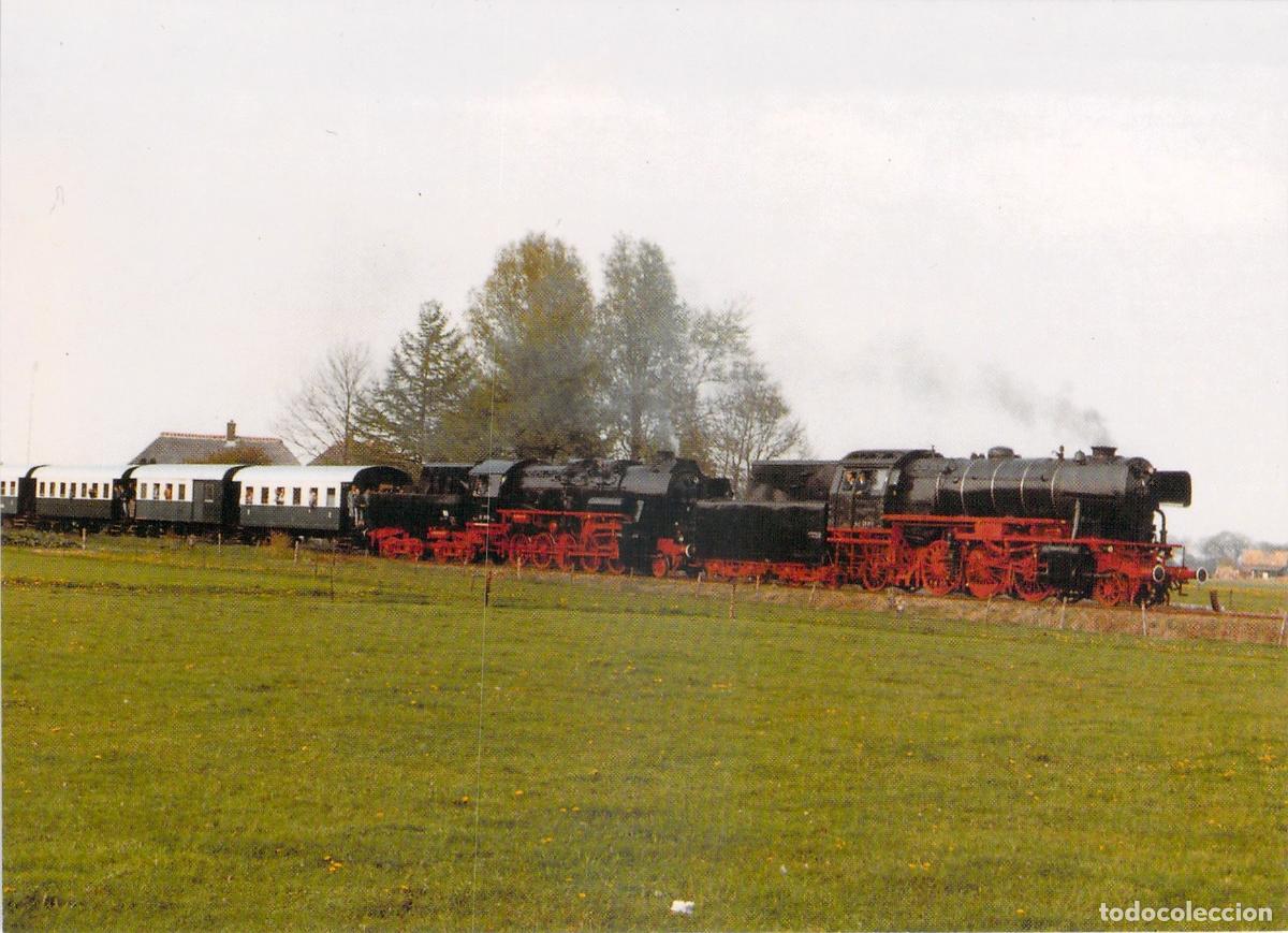 Postkarten: Postal de Locomotoras de Vapor VSM 23 071 y 52 8139 en Beekbergen