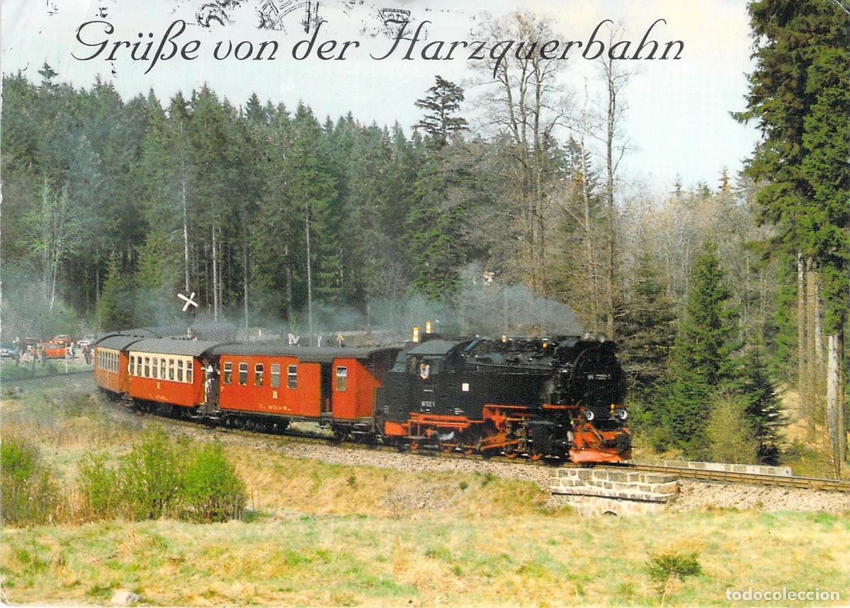Postales: Postal del Tren de Vapor Harzquerbahn en Drei Annen Hohne