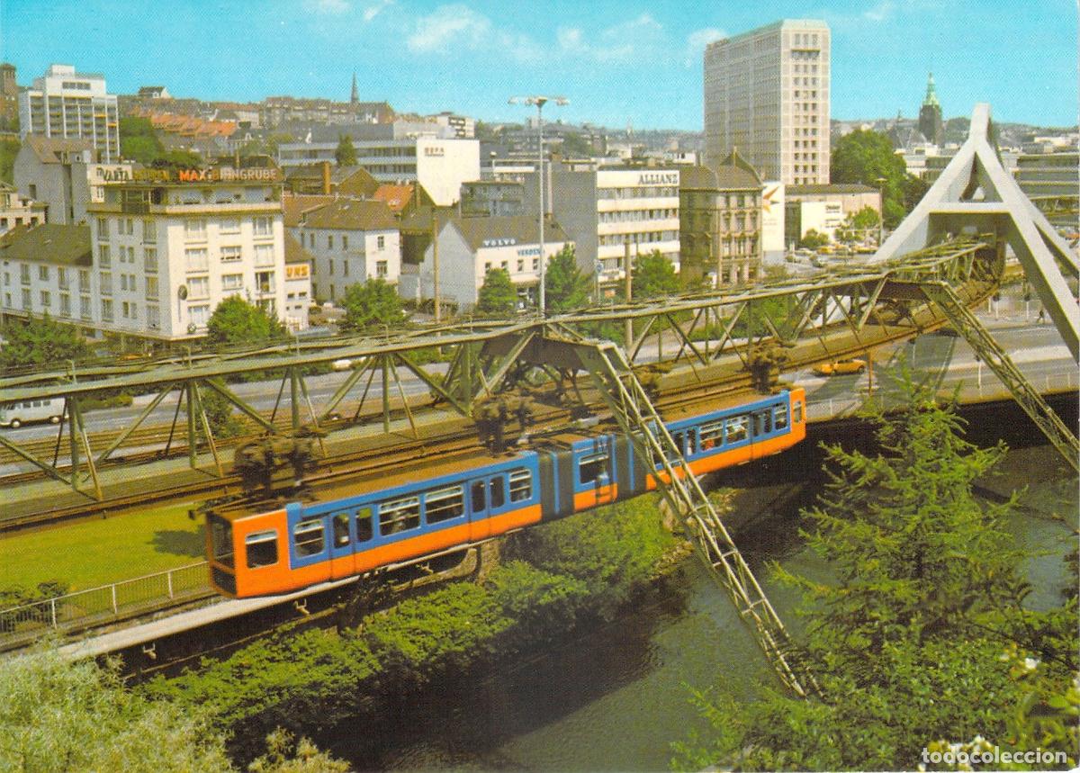 Postales: Postal Wuppertal Alemania Ferrocarril Suspendido Schwebebahn