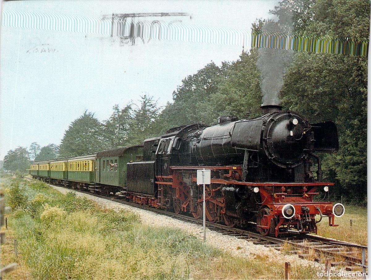 Postales: Tarjeta Postal Locomotora a Vapor VSM DB 023 076 en Apeldoorn Holanda