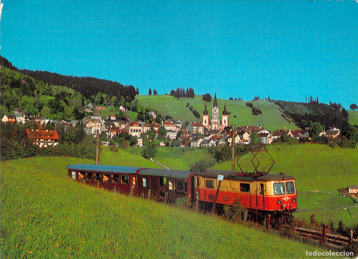 Postales: Postal de Mariazell con el Tren Mariazellerbahn en Estiria, Austria