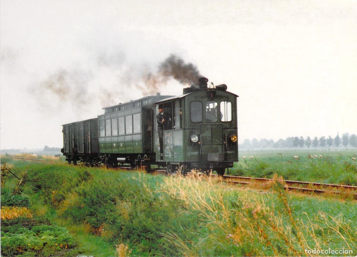 Cartoline: Postal de la Locomotora 18, Museumstoomtram Hoorn-Medemblik