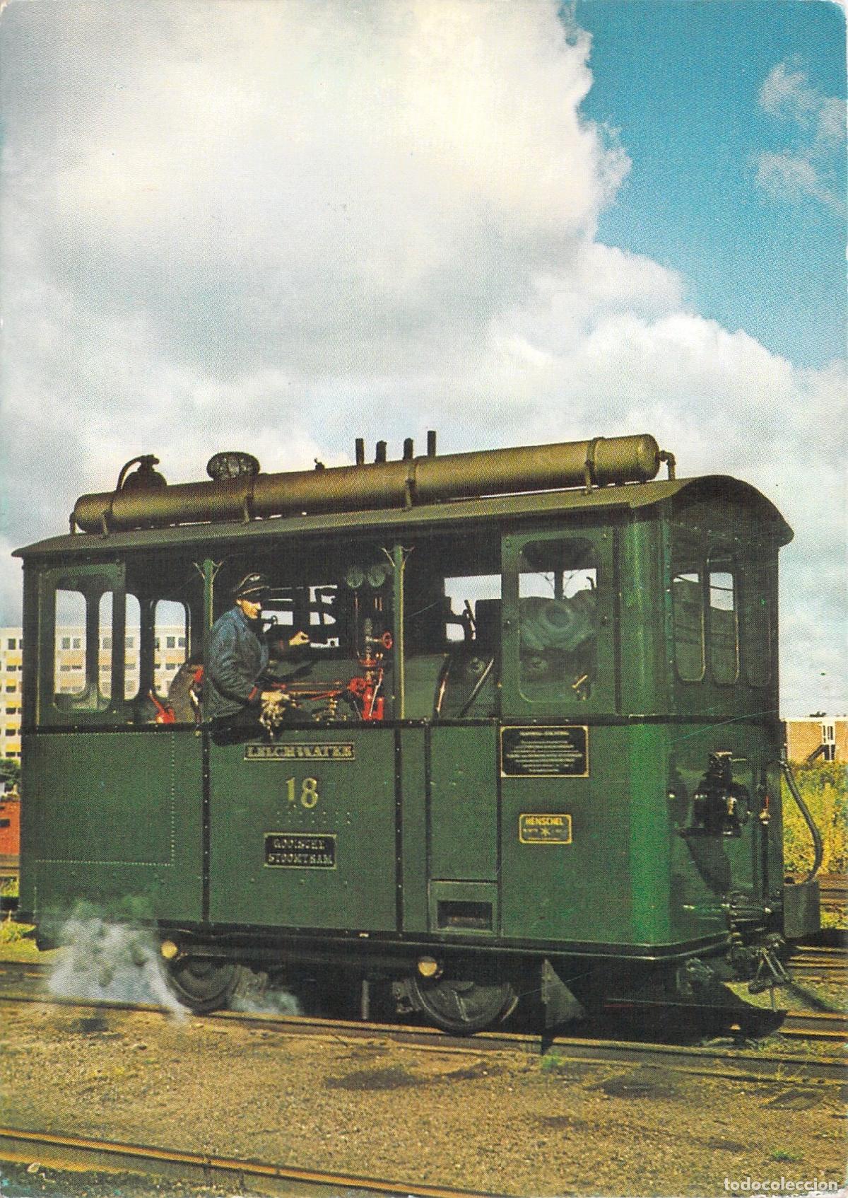 Postais: Postal de Locomotora a Vapor 18 Gooische Stoomtram en Hoorn