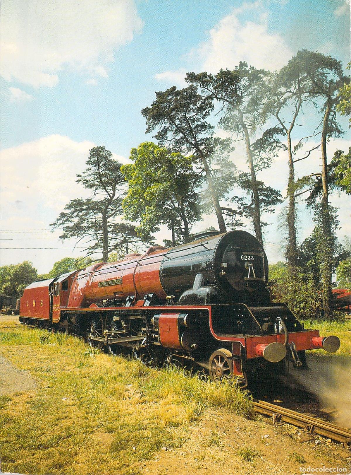 Postais: Postal de la Locomotora de Vapor Duchess of Sutherland