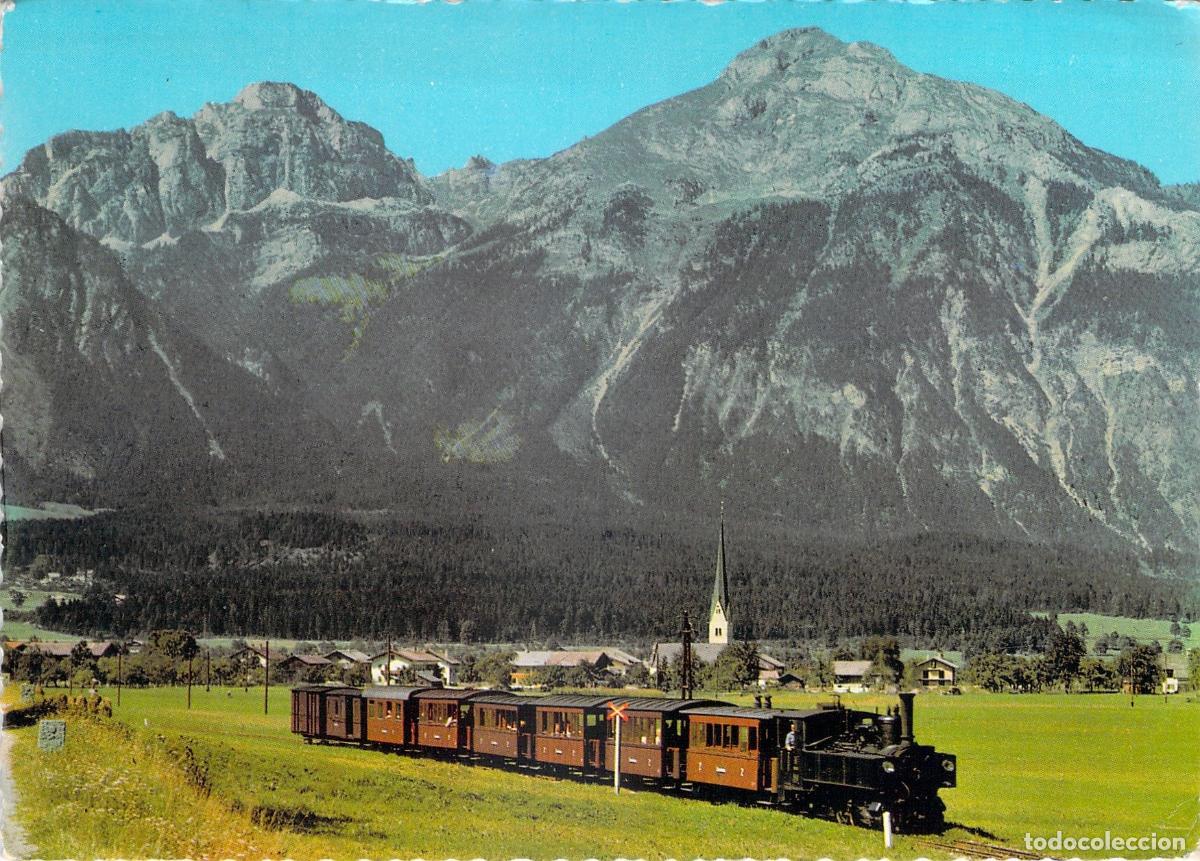 Postais: Postal de Tren a Vapor Zillertalbahn en los Alpes del Tirol