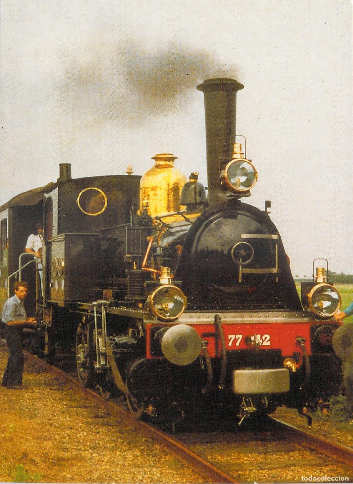 Cartoline: Postal de Locomotora a Vapor NS 7742 Bello Hoorn-Medemblik