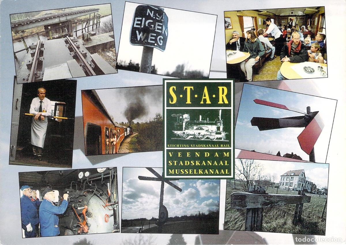 Postales: Postal de Ferrocarril Tur&iacute;stico S.T.A.R. Stadskanaal Rail