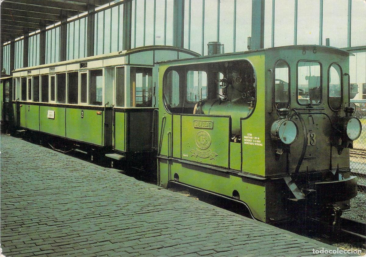 Postales: Postal Tren a Vapor GSTM 13 Silvolde, Museo Utrecht