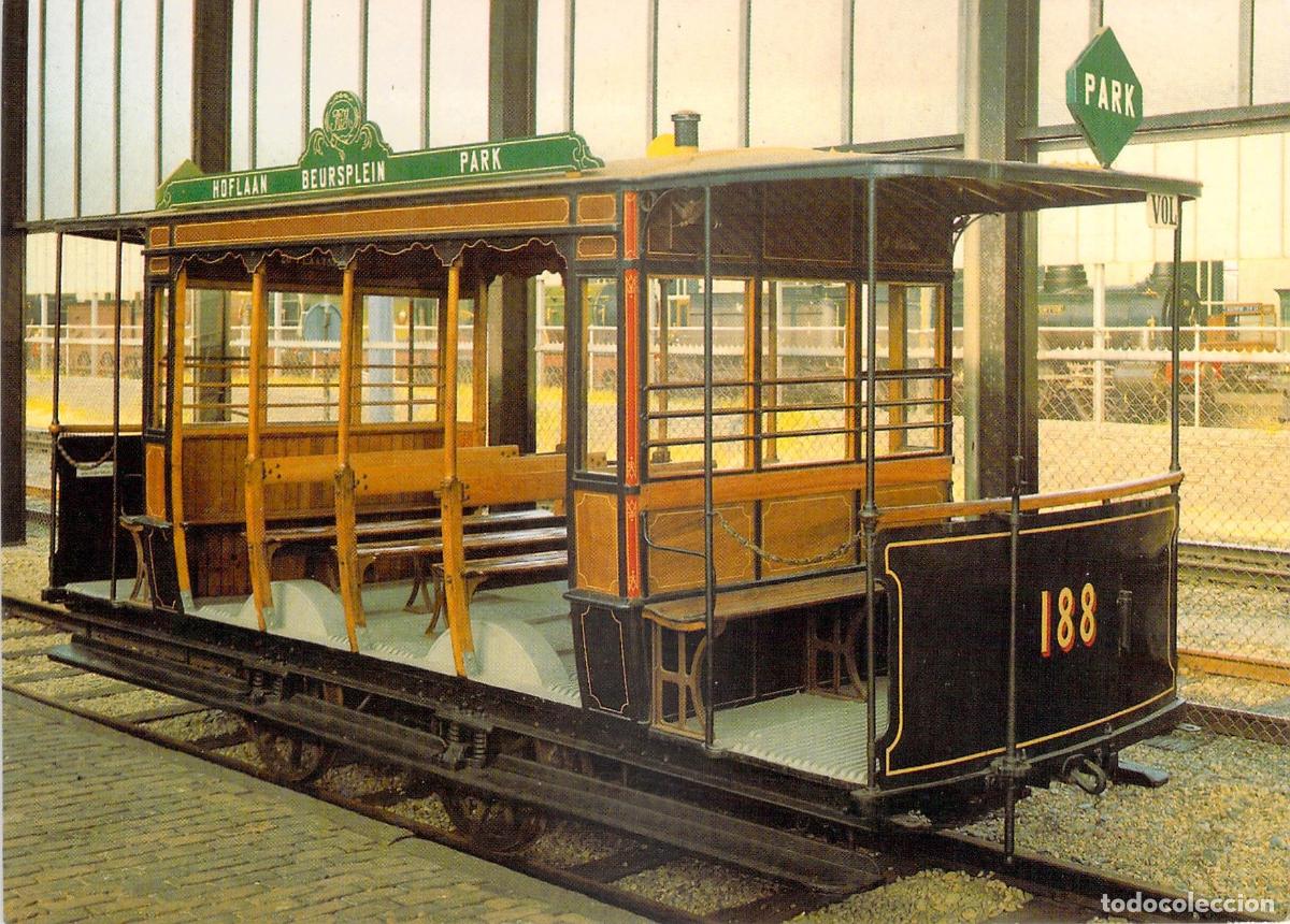 Postales: Postal Tranv&iacute;a RTM 188 Museo Ferroviario de Utrecht