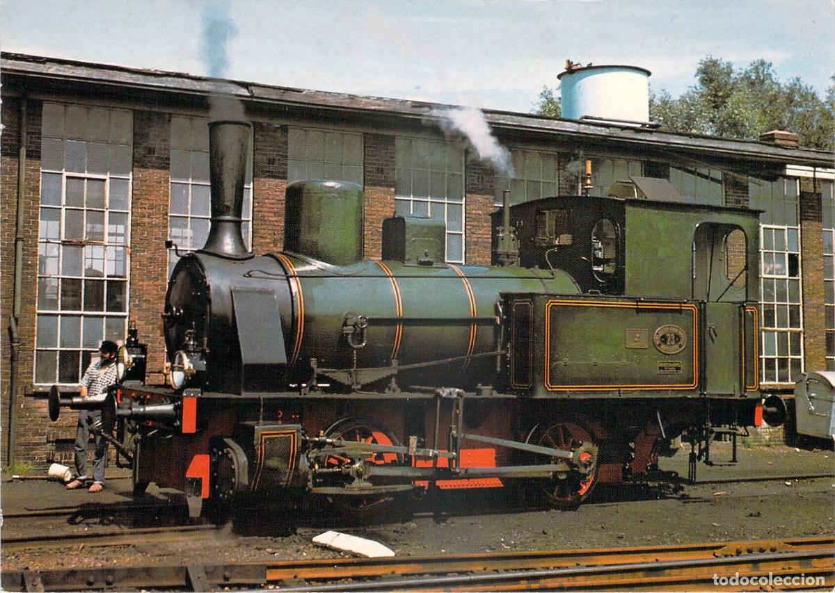 Postales: Postal Locomotora de Vapor Loc 3 Hoorn-Medemblik Pa&iacute;ses Bajos