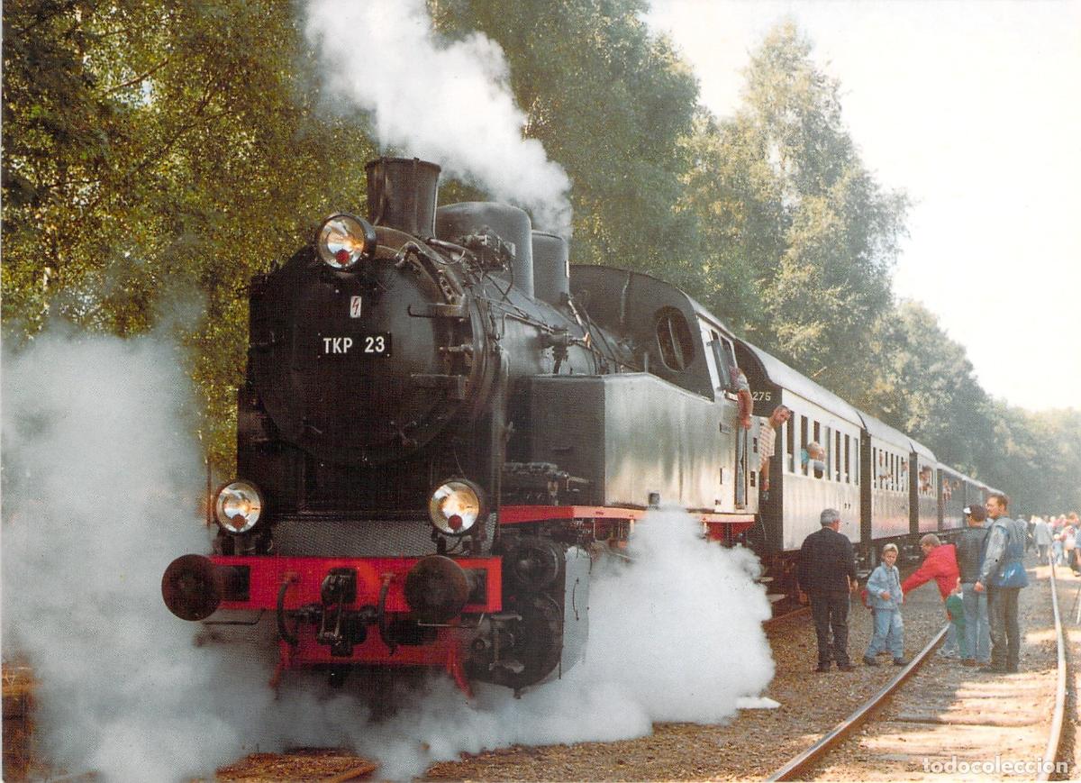 Postales: Tarjeta Postal Locomotora de Vapor TKp 23 en Loenen Pa&iacute;ses Bajos