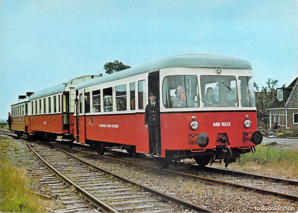 Postales: Postal del Tranv&iacute;a de Motor MB 1503 en Opperdoes, Holanda - Foto 1