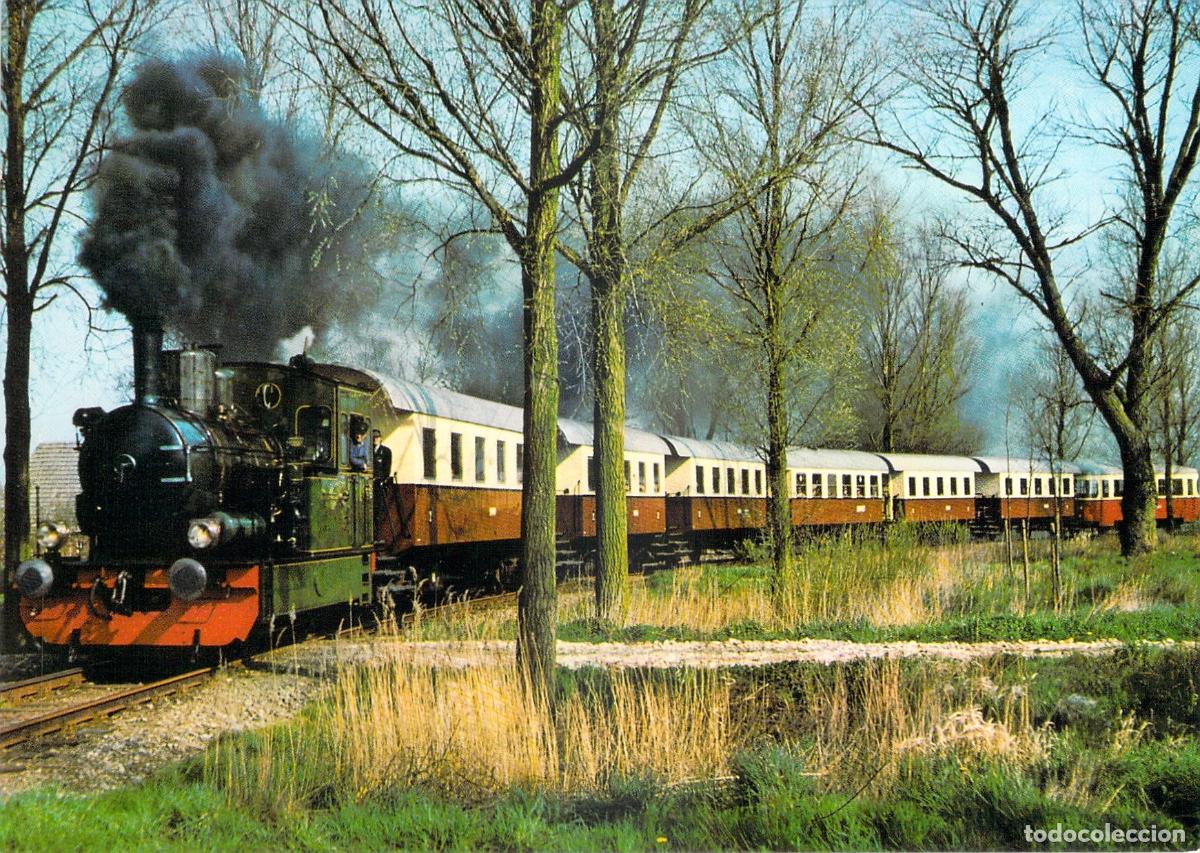 Postales: Postal de Locomotora de Vapor Loc 21 Hoorn-Medemblik