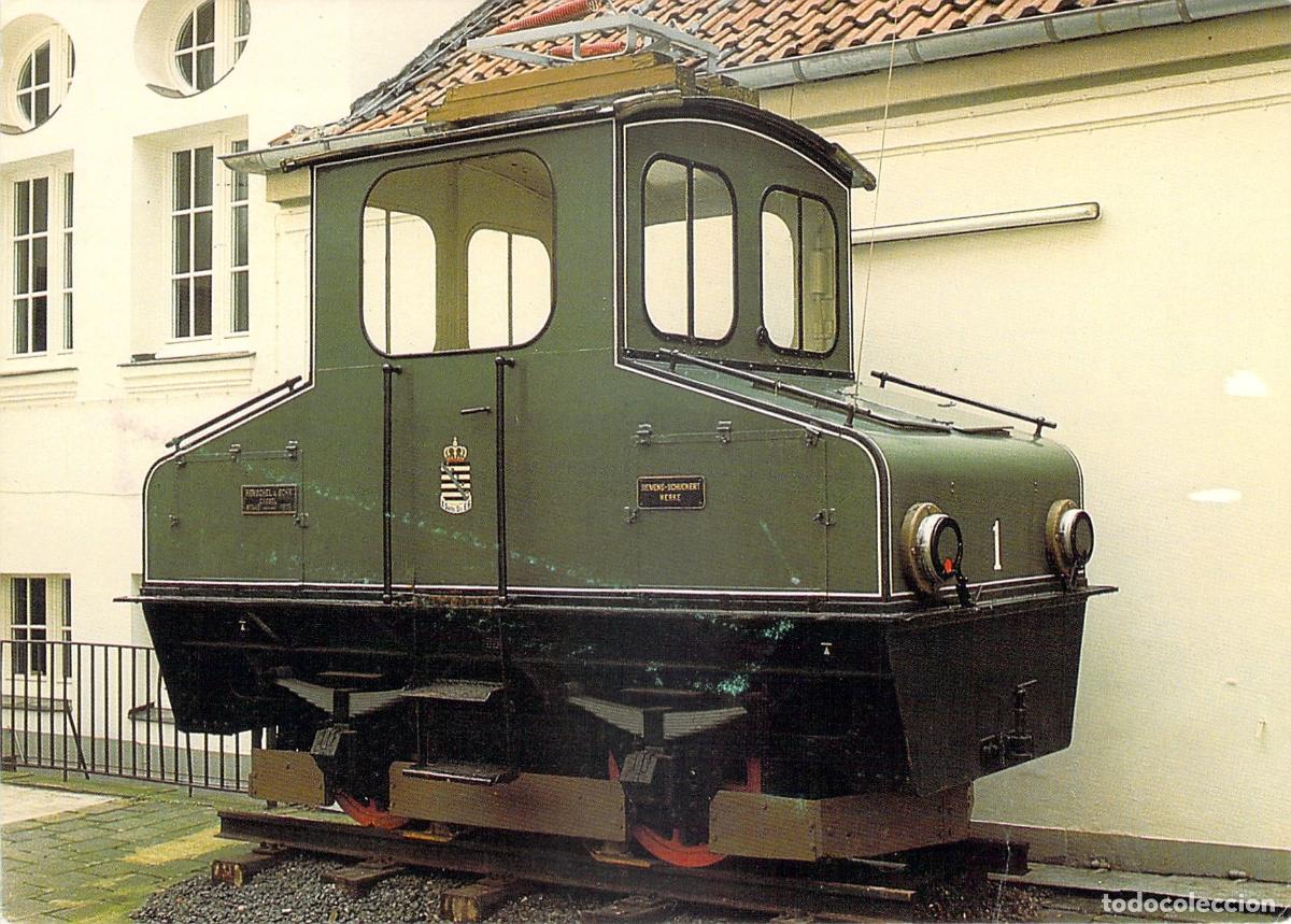 Postales: Postal de Locomotora El&eacute;ctrica Henschel en el Museo de Kassel