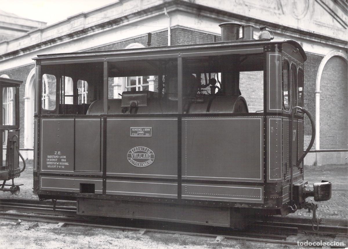 Cartoline: Postal Locomotora de Vapor Vrijland Museo Ferroviario Utrecht
