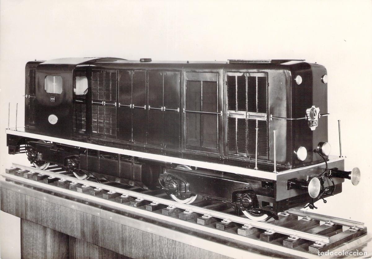 Cartoline: Postal Locomotora Diesel-El&eacute;ctrica N.S. 2401 Museo Utrecht
