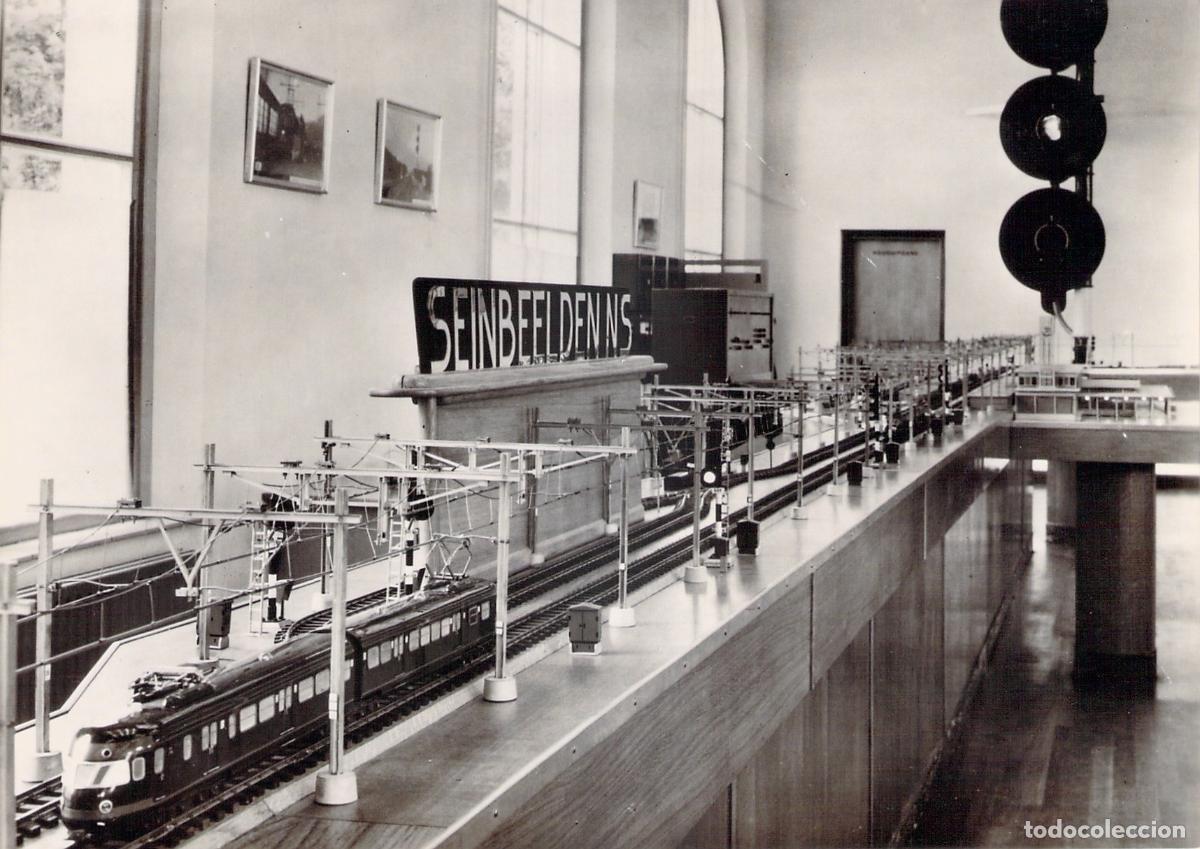 Cartoline: Postal Museo Ferroviario Utrecht Maqueta Seinbeelden N.S. Holanda