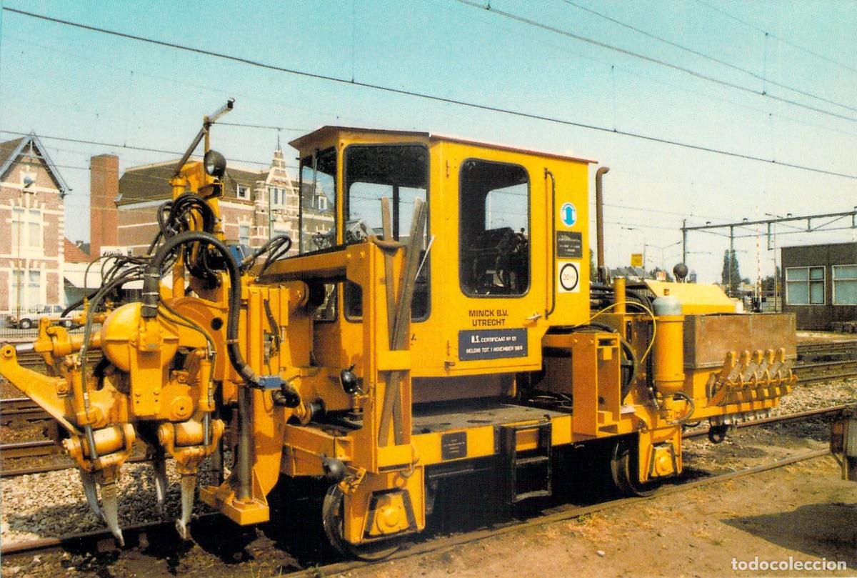 Postkarten: Postal de Maquinaria Ferroviaria Unima Stopmachine Minck BV Utrecht