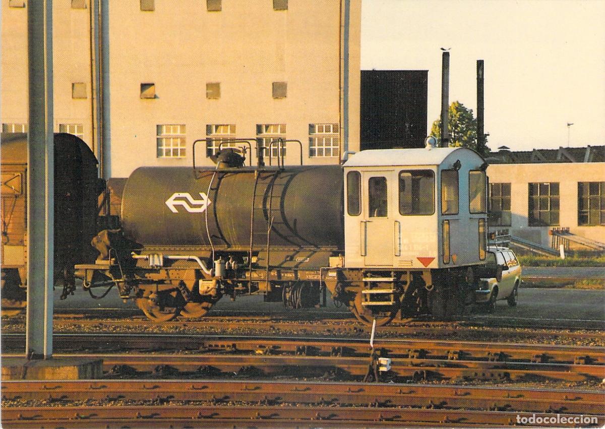 Cartoline: Postal de Vag&oacute;n Cisterna de Ferrocarriles Holandeses NS