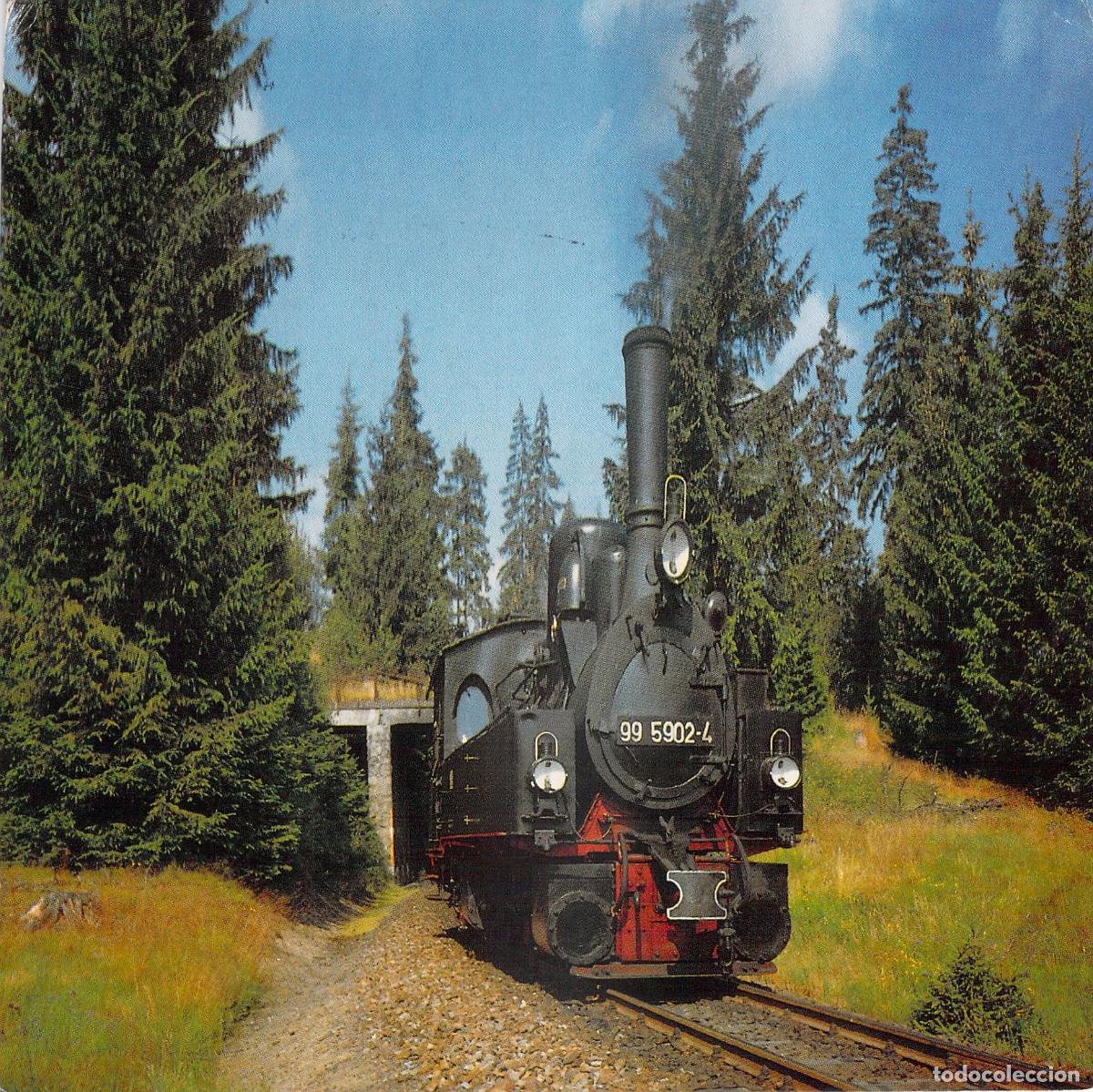 Postales: Postal Locomotora de Vapor 99 5902 Benneckenstein a Eisfelder Talm&uuml;hle