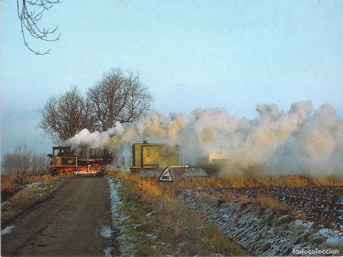 Postales: Postal Locomotora a Vapor Wittouck en Goes-Borsele Holanda