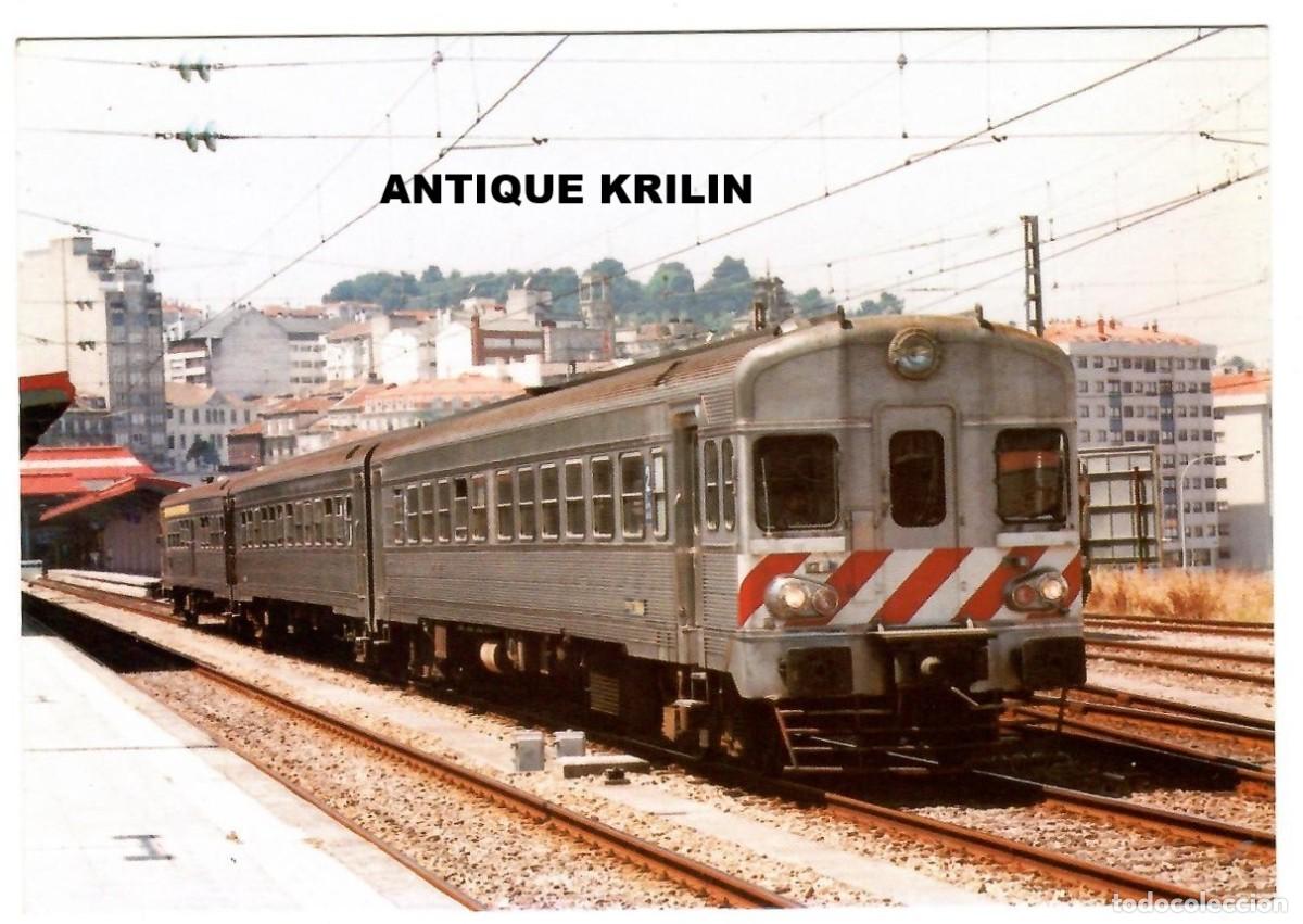 Postales: AUTOMOTOR CP SERVICIO VIGO-OPORTO / EDICION EUROFER N&ordm; 684 / SIN FRANQUEAR