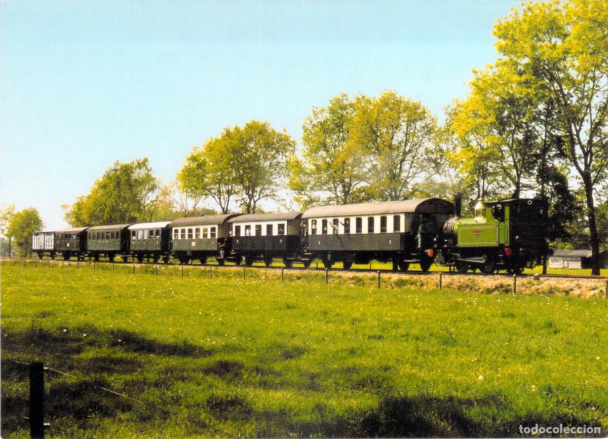 Postales: Postal de Tren a Vapor Locomotora 657 Museum Buurtspoorweg